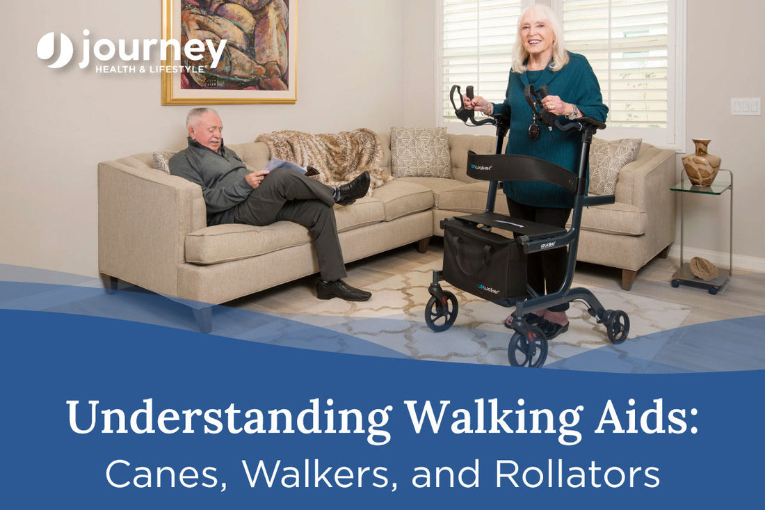 Understanding Walking Aids: Canes, Walkers, and Rollators