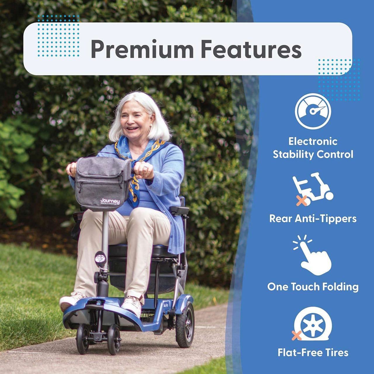 Journey So Lite® Folding Power Scooter