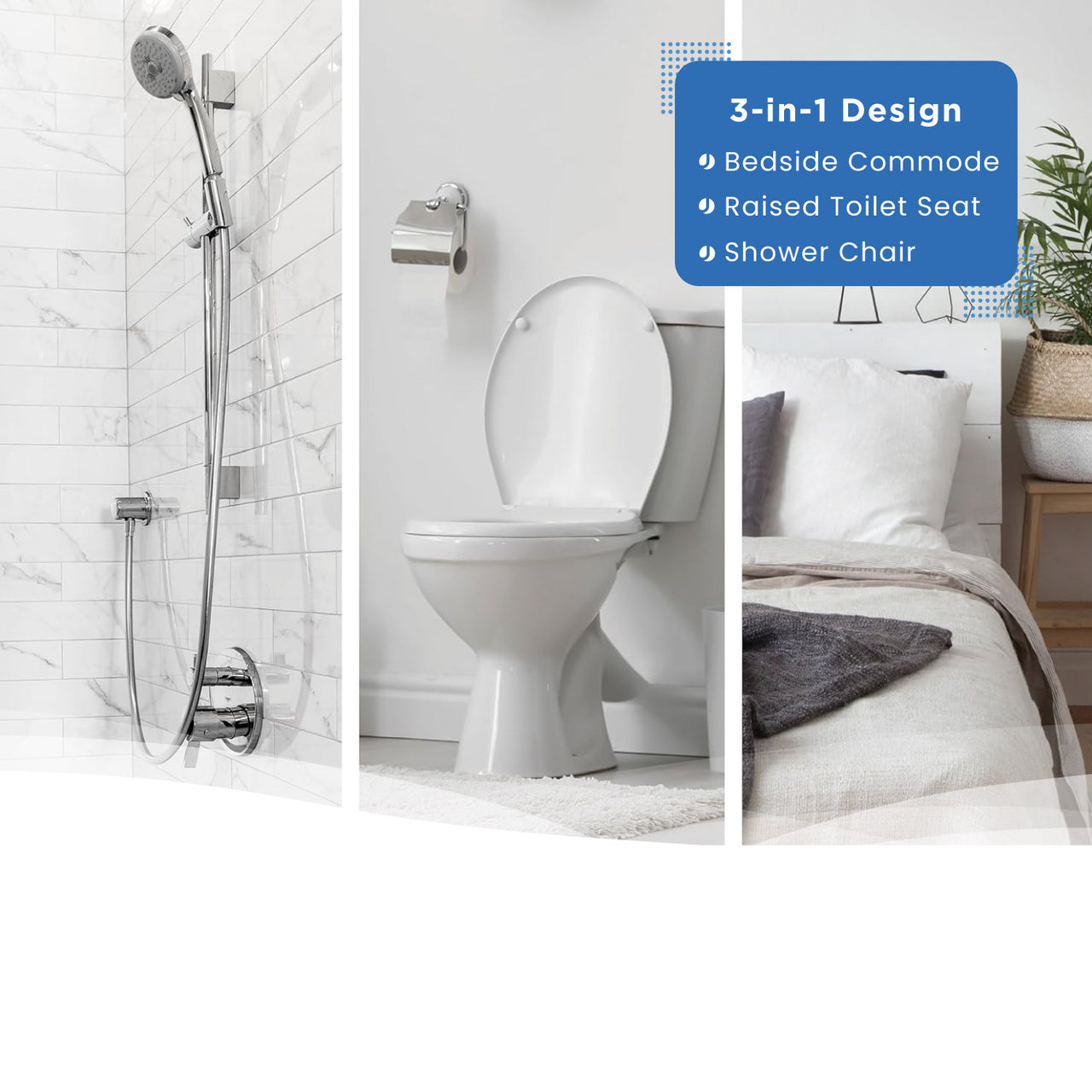 Journey SoftSecure Uplift Toilet Assist Commode