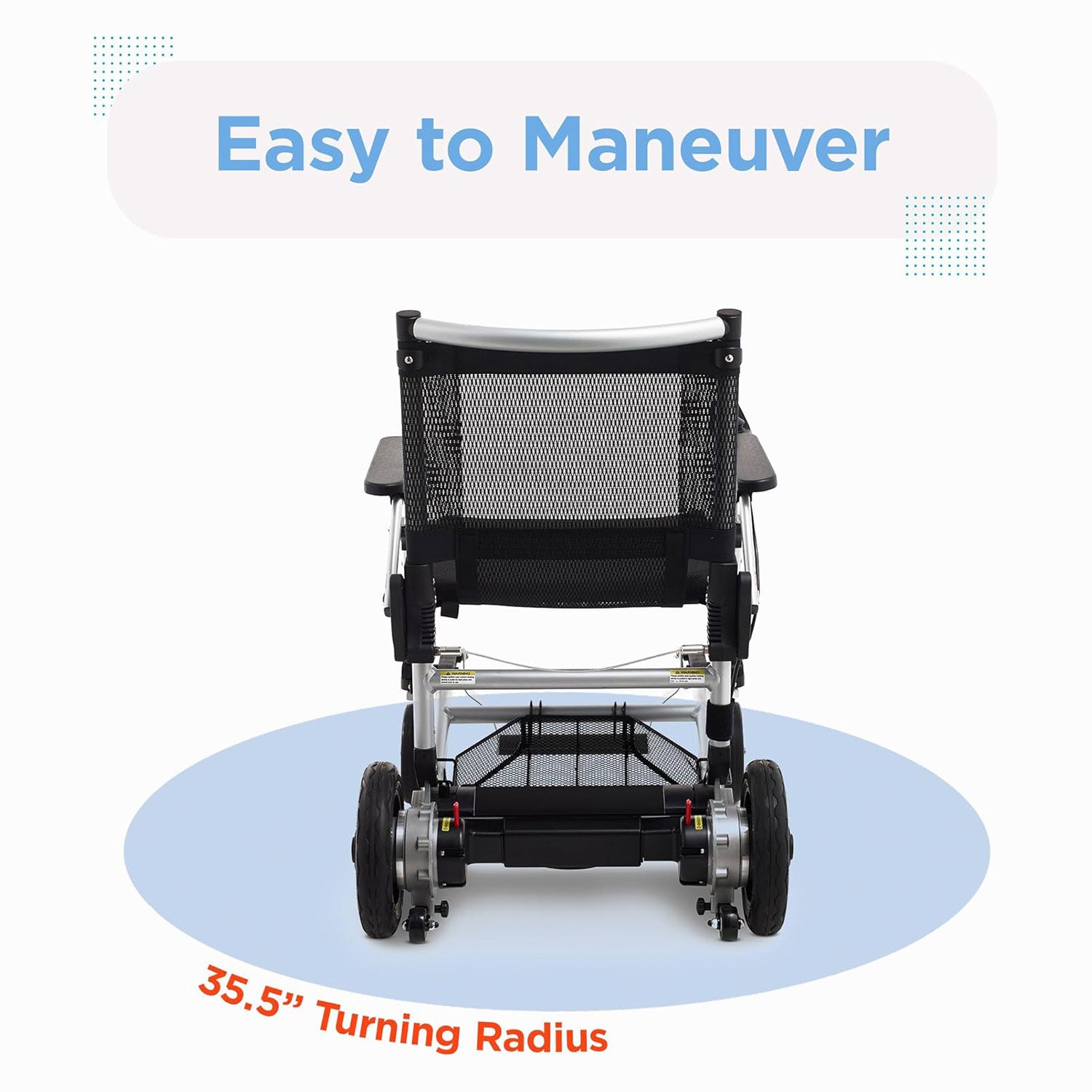 Journey Zoomer® Lightweight Folding Power Chair