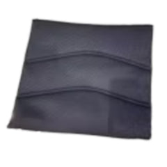 The Journey Air Power Chair Replacement Seat Cushion is a dark square OEM fabric with two wavy stitched lines, designed to replace your original seat cushion. Shown against a white background.