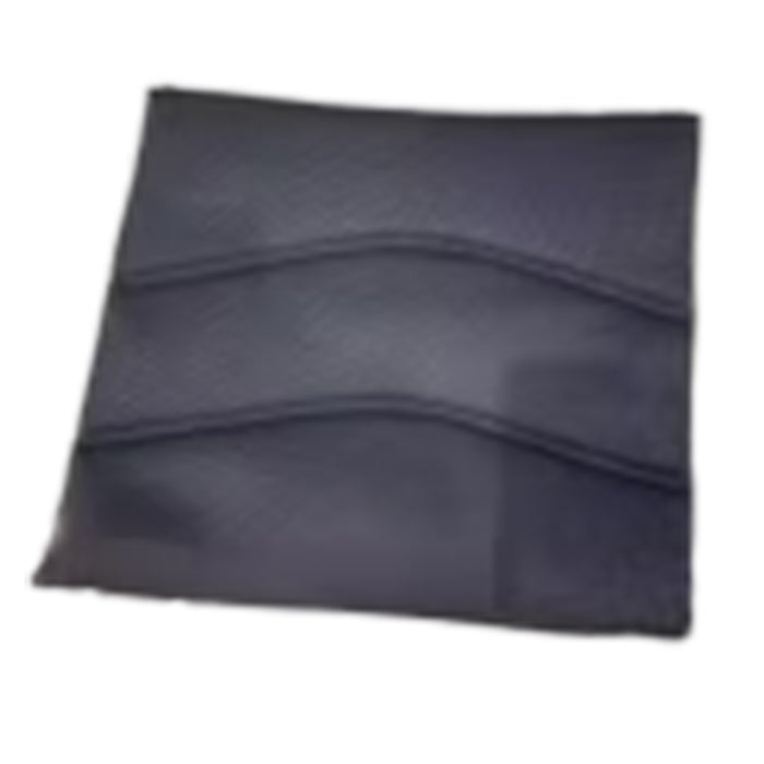 The Journey Air Power Chair Replacement Seat Cushion is a dark square OEM fabric with two wavy stitched lines, designed to replace your original seat cushion. Shown against a white background.