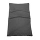 The Journey Air Replacement Backrest – Durable & Comfortable is a rectangular, dark gray, mesh-textured cushion with three stitched lines for gentle folds—crafted for your powerchair.