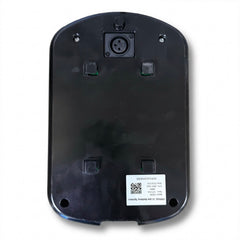 Air Elite Max Battery e base with mounting holes and a QR code label on a white background