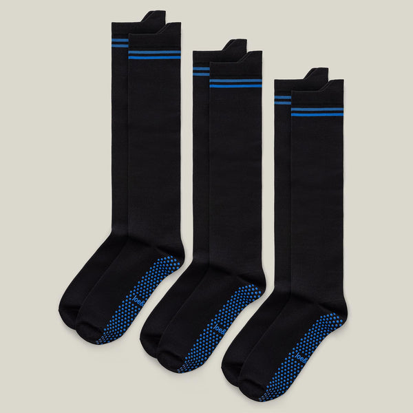 Big-Grip No-Slip Compression Socks 3-Pack - Unisex