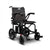 Journey Air 2026 portable folding electric power chair in blue, ultra-lightweight 39 lbs design, shown folded for travel and easy transport with suitcase-style rolling.