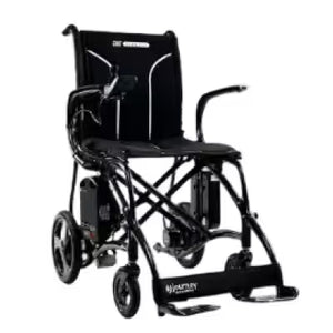 Journey Air Elite Max ultra-lightweight premium power chair featuring a carbon fiber frame and portable folding design.