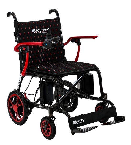 Journey Certified Pre-Owned Air Elite Lightweight Power Chair Red