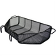The Journey Zinger Power Chair Basket – Portable & Strong features black metal mesh with angular sides and corner handles, ideal for storage on your mobility scooter. Its open design allows for excellent ventilation and drainage.