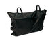 The Journey Zinger & Zoomer Power Chair Travel Bag is a large black fabric bag with four handles—two on top and two on the sides—ideal as a power chair travel bag or mobility scooter accessory, shown against a white background.