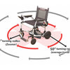 Journey Zoomer® Lightweight Folding Power Chair